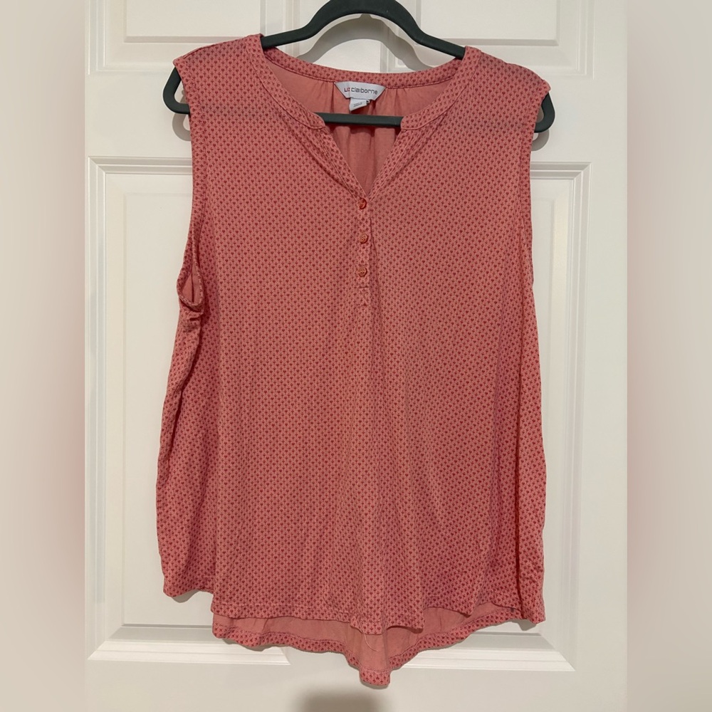 Liz Claiborne Pink Blouse Elegant and Versatile